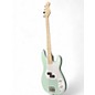 Used Squier Precision Bass Mint Green Electric Bass Guitar