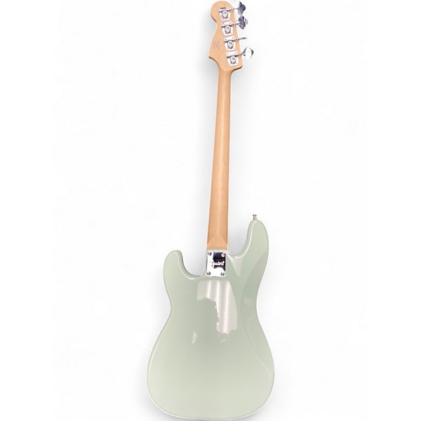 Used Squier Precision Bass Mint Green Electric Bass Guitar