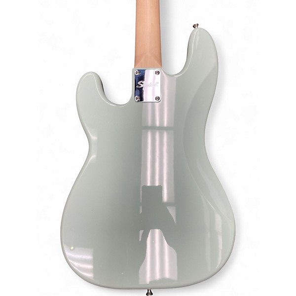 Used Squier Precision Bass Mint Green Electric Bass Guitar