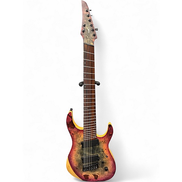 Used Legator N8FX BURLY Solid Body Electric Guitar