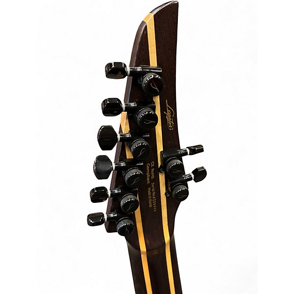 Used Legator N8FX BURLY Solid Body Electric Guitar