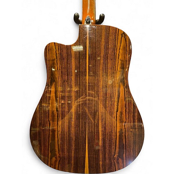 Used Lag Guitars Tramontane THV30DCE Natural Acoustic Electric Guitar