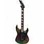 Used Kaman Applause GTX 23 Rainbow Crackle Solid Body Electric Guitar thumbnail