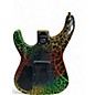 Used Kaman Applause GTX 23 Rainbow Crackle Solid Body Electric Guitar