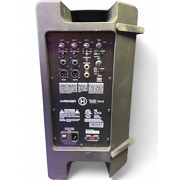 Used Harbinger v2410 Powered Speaker