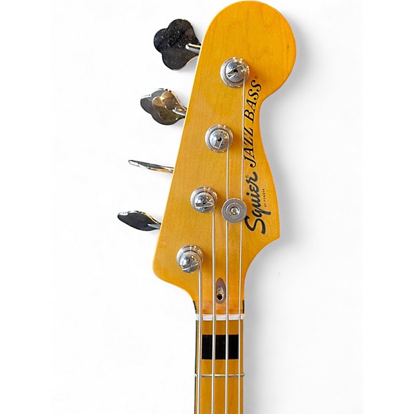 Used 2024 Squier Classic Vibe 70s Jazz Bass Natural Electric Bass Guitar