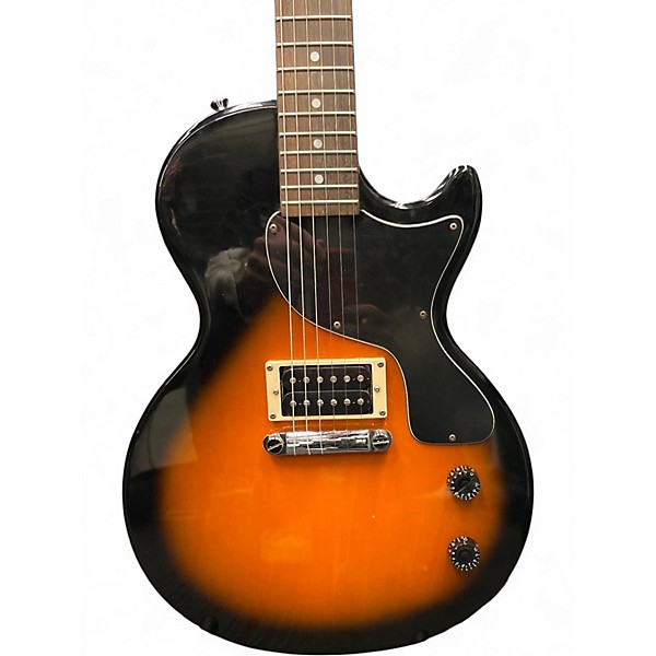 Used Epiphone Les Paul Junior Single Cut 2 Color Sunburst Solid Body Electric Guitar