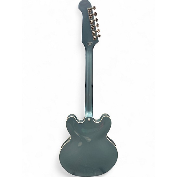 Used Epiphone DAVE GROHL DG-335 Pelham Blue Hollow Body Electric Guitar