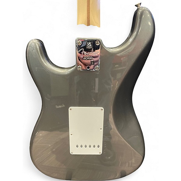 Used Fender USA Eric Clapton Stratocaster Pewter Solid Body Electric Guitar