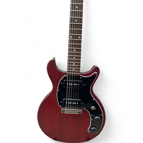 Used 2014 Gibson LES PAUL SPECIAL DC P-90 WORN CHERRY Solid Body Electric Guitar