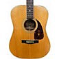 Used Fender f250 Antique Natural Acoustic Guitar