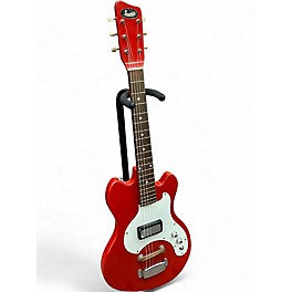 Vintage 1960s Supro PRO 7 RED Solid Body Electric Guitar