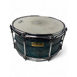 Used Pork Pie 13in Brass Patina Worn Natural Drum