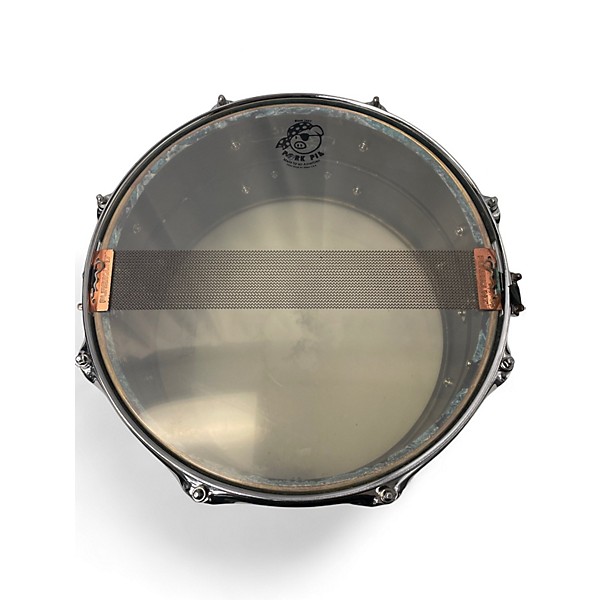 Used Pork Pie 13in Brass Patina Worn Natural Drum