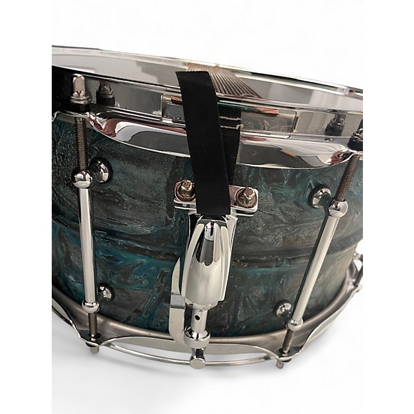 Used Pork Pie 13in Brass Patina Worn Natural Drum