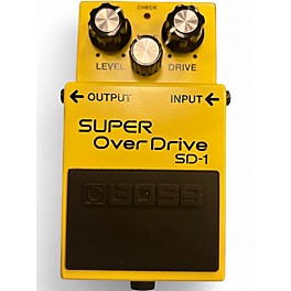 Used BOSS SD1 Super Overdrive Effect Pedal