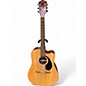 Used Fender FA-125CE Natural Acoustic Electric Guitar thumbnail