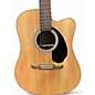 Used Fender FA-125CE Natural Acoustic Electric Guitar