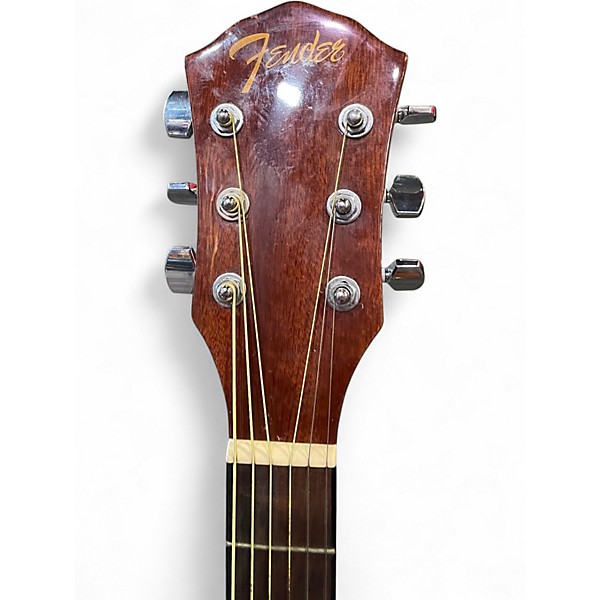 Used Fender FA-125CE Natural Acoustic Electric Guitar