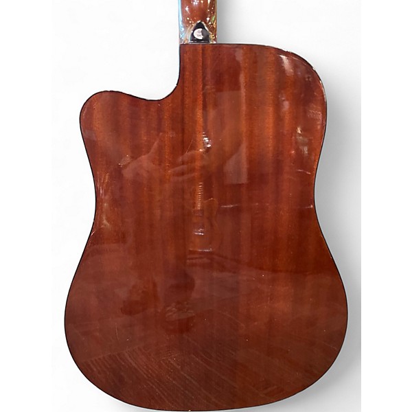 Used Fender FA-125CE Natural Acoustic Electric Guitar