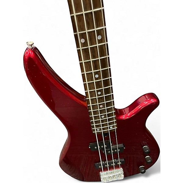 Used Yamaha RBX170 Candy Apple Red Electric Bass Guitar