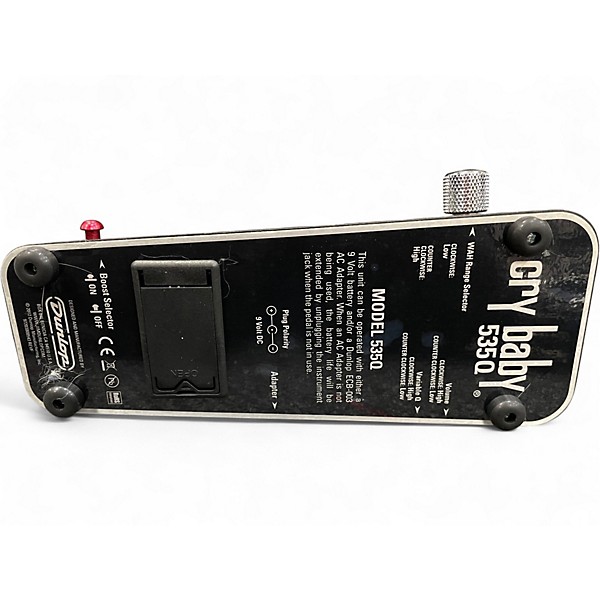 Used Dunlop 535Q Cry Baby Multi-Wah Effect Pedal