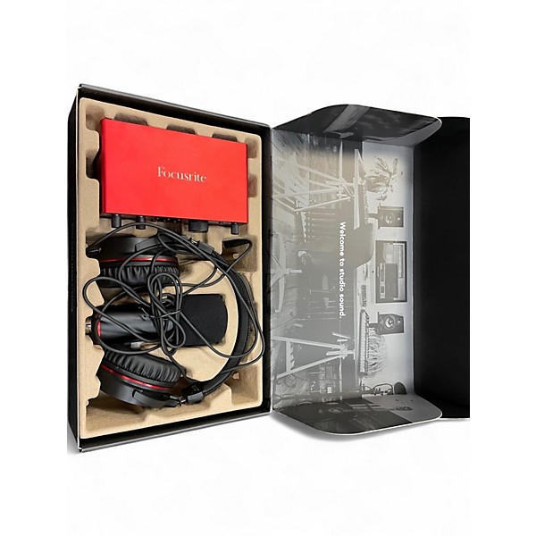 Used Focusrite Scarlett 2i2 Studio Audio Interface