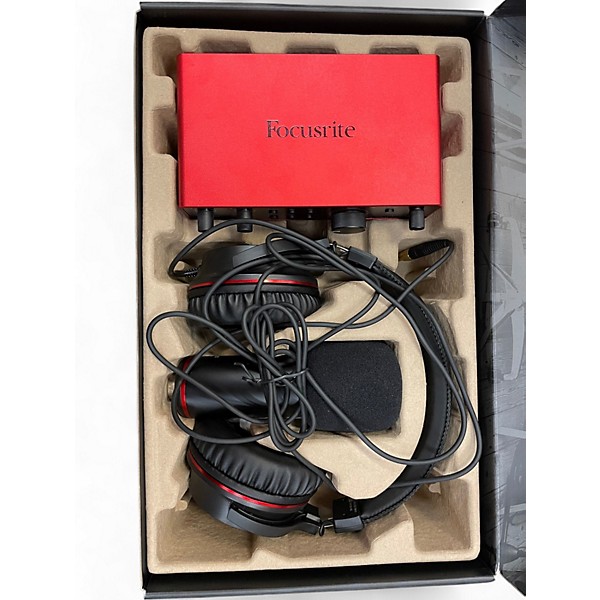 Used Focusrite Scarlett 2i2 Studio Audio Interface