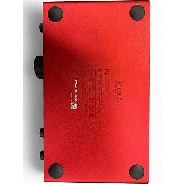 Used Focusrite Scarlett 2i2 Studio Audio Interface