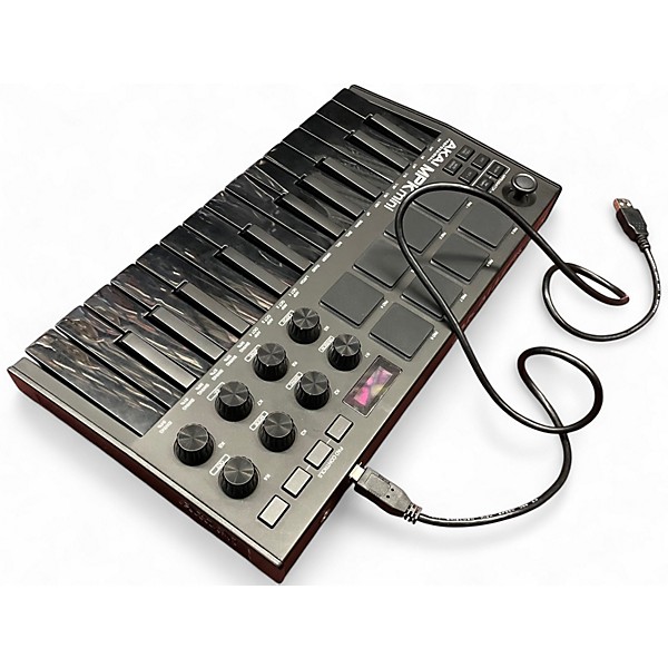 Used Akai Professional MPK Mini MIDI Controller
