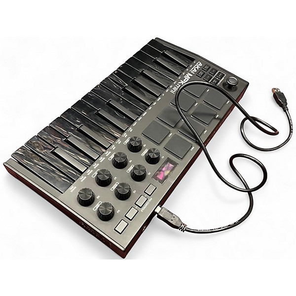 Used Akai Professional MPK Mini MIDI Controller