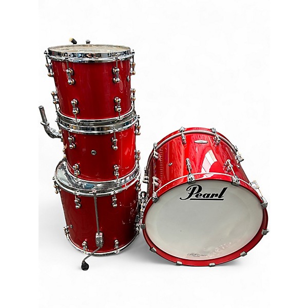 Used Pearl 4 Piece Reference PURE Series RED Drum Kit