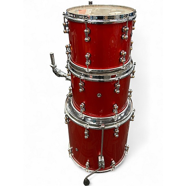 Used Pearl 4 Piece Reference PURE Series RED Drum Kit