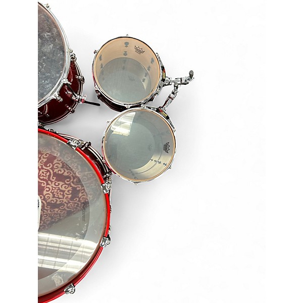 Used Pearl 4 Piece Reference PURE Series RED Drum Kit