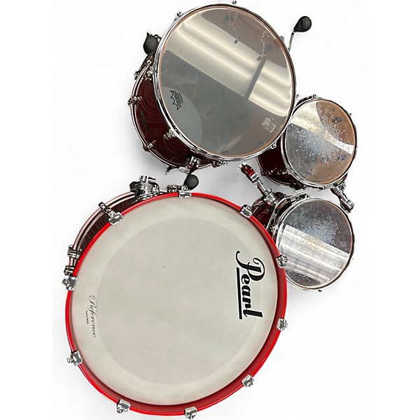 Used Pearl 4 Piece Reference PURE Series RED Drum Kit