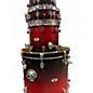 Used PDP by DW 5 Piece M5 MAPLE BLACK RED FADE Drum Kit