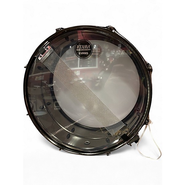 Used TAMA 6.5X14 Metalworks Snare Silver Drum