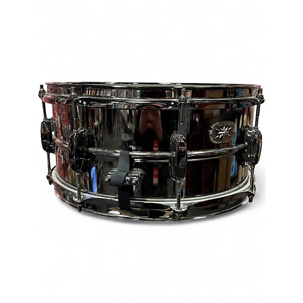 Used TAMA 6.5X14 Metalworks Snare Silver Drum
