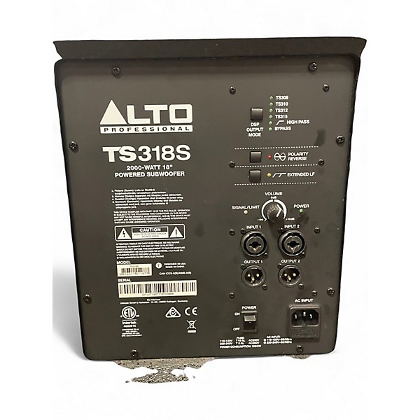 Used Alto TS318S Powered Subwoofer