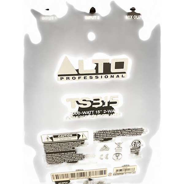 Used Alto TS315 Powered Speaker