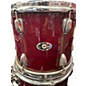 Used Slingerland 4 Piece Spirit Shell Pack Maroon Drum Kit