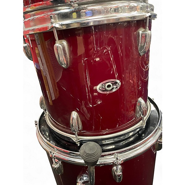 Used Slingerland 4 Piece Spirit Shell Pack Maroon Drum Kit