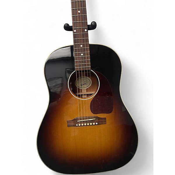 Used Gibson J45 Standard Sunburst Acoustic Electric Guitar