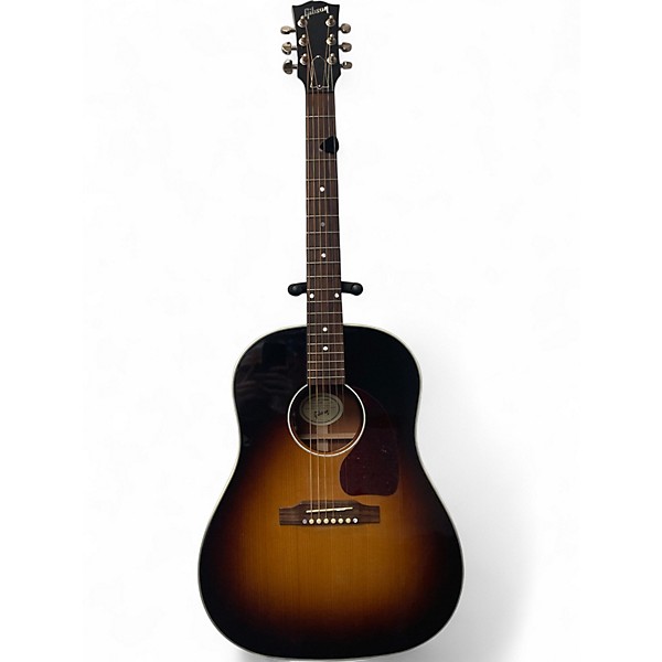 Used Gibson J45 Standard Sunburst Acoustic Electric Guitar