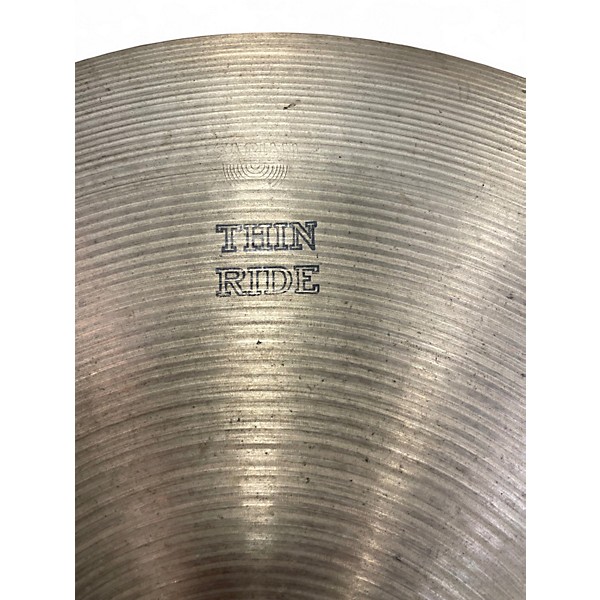 Used SABIAN 20in THIN RIDE Cymbal