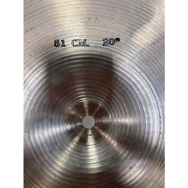 Used SABIAN 20in THIN RIDE Cymbal