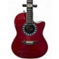 Used Ovation Collector's Edition 96 Red Acoustic Electric Guitar thumbnail
