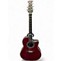 Used Ovation Collector's Edition 96 Red Acoustic Electric Guitar