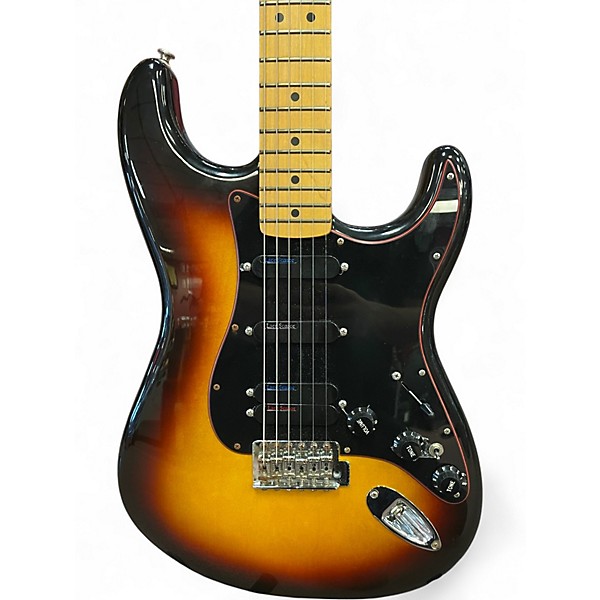 Used Fender Player Stratocaster HSS 3 Tone Sunburst Solid Body Electric Guitar