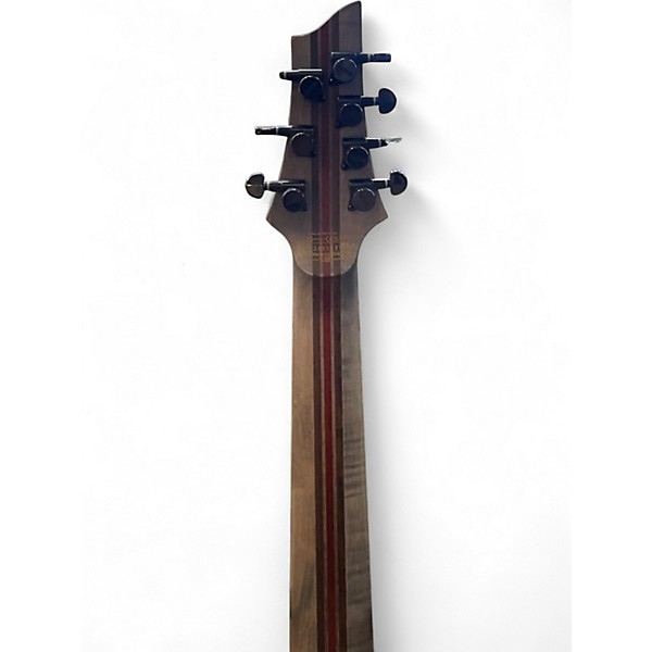 Used Schecter Guitar Research EVIL TWIN 7 Black Solid Body Electric Guitar